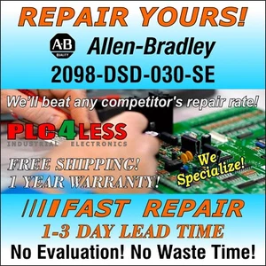 Allen Bradley 2098-DSD-030-SE | Fast & Trusted Repair Service! - Picture 1 of 5
