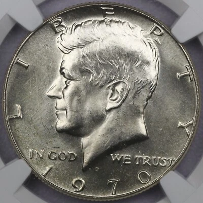 1970-D 50c Kennedy Half Dollar - NGC MS 65 - Image 1 of 4