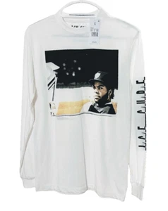 Ice Cube Long Sleeves T-Shirt White Graphic Tee · Men's · Sizes "S" and "L" - Picture 1 of 18