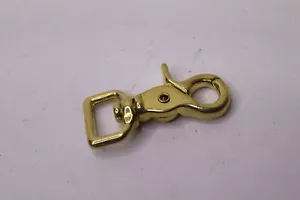 Okones Square Lobster Clasps Swivel Trigger Clip Hook Solid Brass - Picture 1 of 1