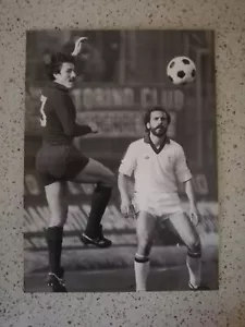 Photograph TORINO FOOTBALL VULLO and ROCCA ATALANTA 24x17.5 - Picture 1 of 2