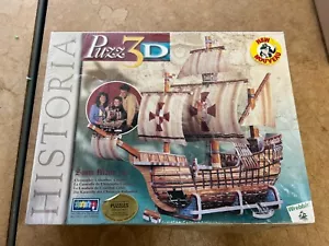 Puzzle Wrebbit Puzz 3d Santa Maria 1492 SIGILLATO NUOVO VEDI DESCRIZIONE - Foto 1 di 12