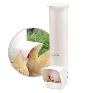 DreameHill Automatic Chicken Feeder, 7lb Capacity Large PVC Poultry Feeder wi... - Picture 1 of 6