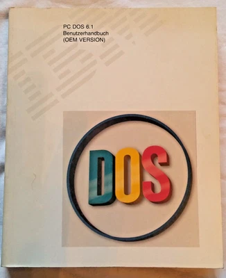 PC DOS 6.1 Manual de usuario IBM 1993 Alemán - Imagen 1 de 3