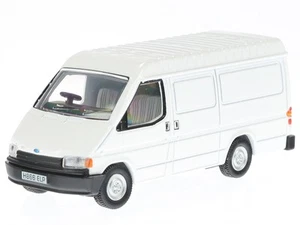 Ford Transit Mk3 box wagon white modelcar 76FT3001 Oxford 1:76 - Picture 1 of 4