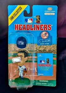 Vintage 1998 Corinthian Headliners Figurine Derek Jeter New York Yankees - Picture 1 of 2