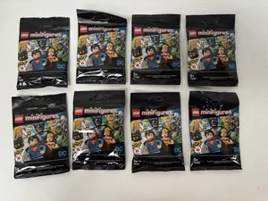 Lego DC Super Heroes Minifigures (71026) Blind Bags x 8 Retired - New & Sealed - Picture 1 of 10