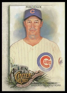 2022 Topps Allen & Ginter #40 Greg Maddux Chicago Cubs - Picture 1 of 2