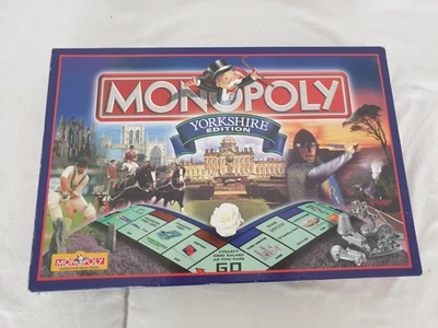 Monopoly Yorkshire Edition Board Game 1999 Complete - Image 1 of 4