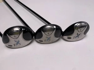 Callaway X Wood Set 3 5 7 | 15* 19* 21* Fujikura GEMS 55g Ladies Womens RH - Picture 1 of 9