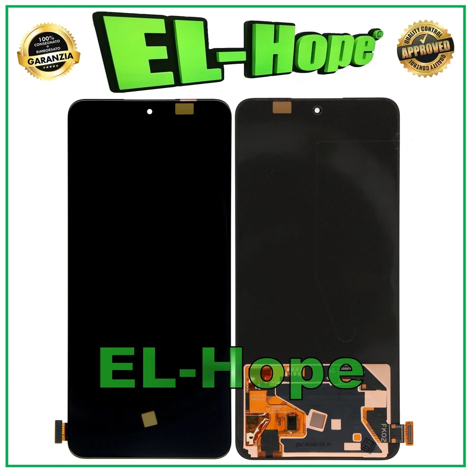 DISPLAY LCD OLED PER OPPO REALME 12+ PLUS RMX3867 TOUCH SCREEN VETRO SCHERMO