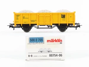 HO Scale Marklin 00754-06 DB Deutsche Bahn Gondola w/ Load  - Picture 1 of 11