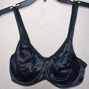 Bali Smooth Complimemts Underwire Bra 3100 40B Black 2006 Discontinued - Picture 1 of 11