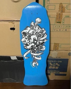 BRUTAL SKATES Hirotasaigansho Pushead Skateboard ITAMU Blue Street - Bild 1 von 3