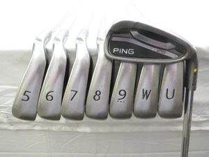 Used Ping G25 Yellow Dot Iron Set 4-UW Ping CFS Regular Flex Steel Shafts - Picture 1 of 9
