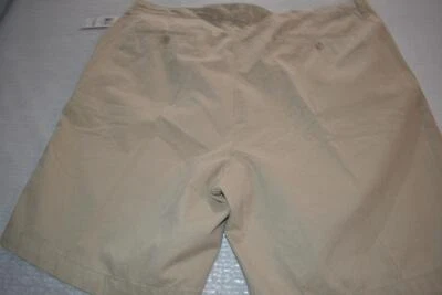 36873 Pantalones Cortos Club Room Plisados Algodón Tostado Talla 50 Para Hombres NUEVO Foto 1 de 4