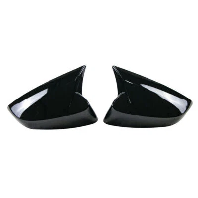 Cubierta de espejo negro brillante ABS para Toyota GT86 Subaru BRZ 2012-20 2 piezas Foto 1 de 4
