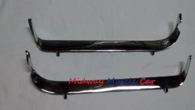 Panel cenefa inferior delantero cromado molduras (pr) 1970 70 Pontiac GTO Foto 1 de 4