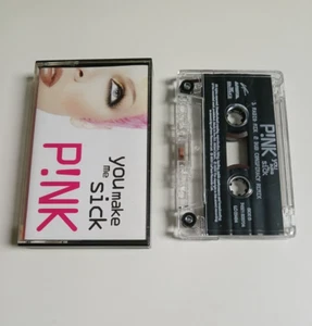 PINK YOU MAKE ME SICK CASSETTE TAPE SINGLE ARISTA LAFACE UK 2001 - Picture 1 of 1