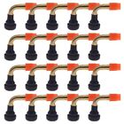 Anti Explosion Copper Tire Valve For Electric Bicycles And Vehicles 20Pcs