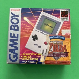 BOX ONLY Original Nintendo Game Boy DMG-01 Zelda Console Bundle - Picture 1 of 6