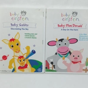 Disney Baby Einstein DVD di apprendimento lotto di 2 per 9 mesi più - Foto 1 di 3