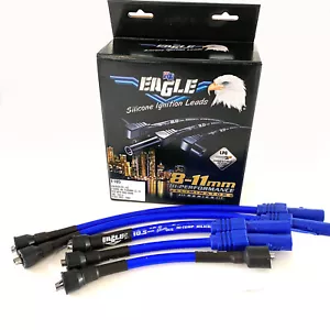 EAGLE Ignition Spark Plug 10.5mm 4cyl Leads Fits Toyota Corolla 1966-85 - Picture 1 of 1