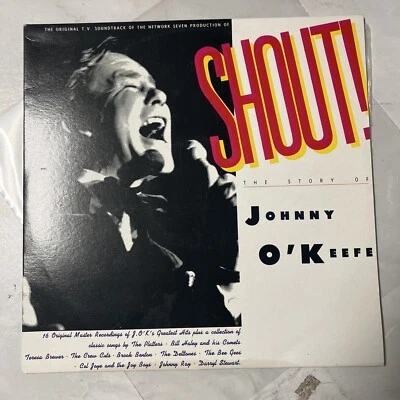 SHOUT! THE STORY OF JOHNNY O'KEEFE - SOUNDTRACK 1976 FESTIVAL RML 54003/4 VG+ - Image 1 of 4