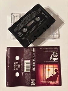 THE COLOR PURPLE - ORIGINAL SOUNDTRACK (UK CASSETTE TAPE) QUINCY JONES - Picture 1 of 6