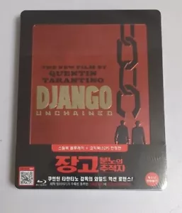 Django Unchained - Blu-ray Steelbook incl Comic book New Sealed Korean Release - Picture 1 of 4