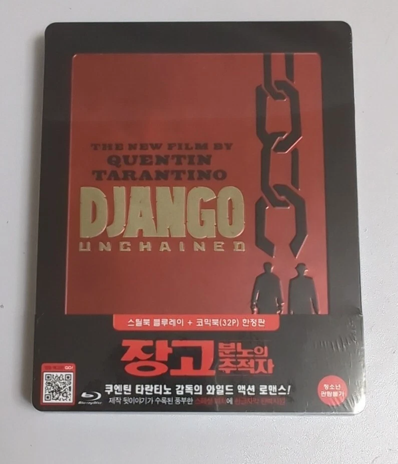 Django Unchained - Blu-ray Steelbook incl Comic book New Sealed Korean Release - Image 1 of 4