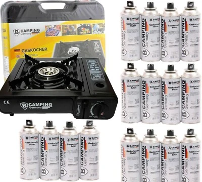 Campingkocher Gaskocher Campingkocher Butangas Kocher Tischgrill Grill - Bild 1 von 4