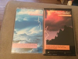 Interludes: Thunder & Rain/ Waves (Cassette Lot) TESTED…Meditation & Nature VG+ - Picture 1 of 3