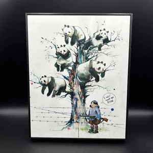 Eyes on Walls - Pandabaum Mini Kunstblock - von Lora Zombie - Kanada - Bild 1 von 10