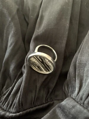 Toller Designer Ring von Just Cavalli in silberfarben Gr.55/56 - Bild 1 von 4