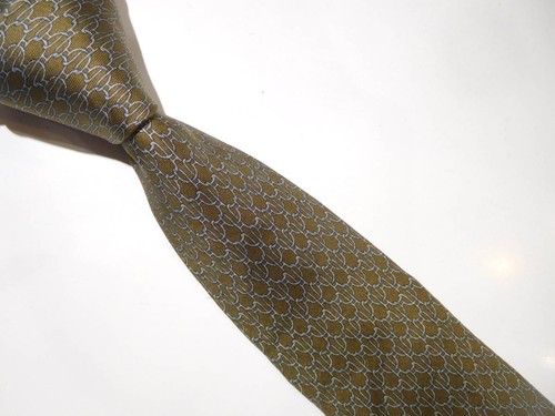 HERMÈS Cravatta uomo Hermes France vera seta cravatta abito classico lusso multicolore W851