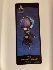Disney Twisted Wonderland Ortho Shroud Anime Spiel 5,5" durchsichtige Karte Lesezeichen - Bild 1 von 1