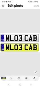 private number plates ML03 CAB - Picture 1 of 2