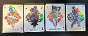 2023 Topps Update All Aces Lot x4 Brown RC, Marichal, Blyleven, Hunter 
