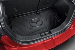 Bandeja de carga genuina maletero maletero alfombrilla de goma Mazda 2 5 puertas hatchback - Imagen 1 de 8