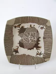 Siegele & Haley Buzzard Mountain Pottery Plate 7 3/4" 1993 - Picture 1 of 5