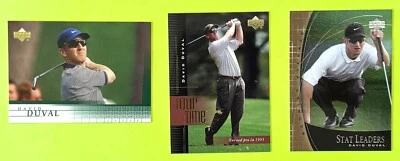 2001 Upper Deck David Duval RC GOLF Lot PGA Tour Champions - Image 1 of 2