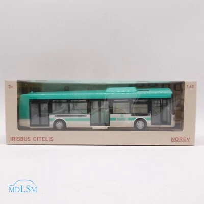 MODELLINO AUTOBUS ISISBUS PLASTIGAM TURQUOISE - NOREV - SCALA 1:43 NV431010TQ - Immagine 1 di 4