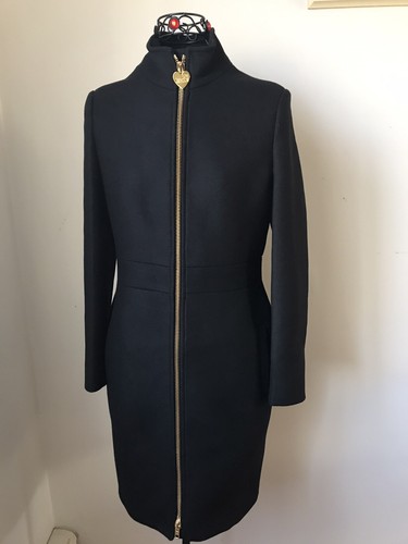 Cappotto donna Love Moschino lana nero nuovo con etichetta tg.40 Eur 4 US