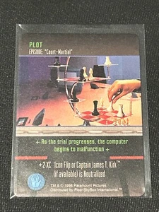 Star Trek The Card Game Plot Court Martial - Picture 1 of 2