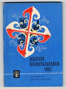Westfalen Sauerland Stadt Hagen Geschichte Heimat Volks Kalender 1962 - Bild 1 von 7