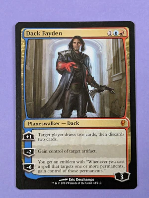 MTG Magic The Gathering: Conspiracy: Dack Fayden Mythic #42/210 - NM - Image 1 of 2