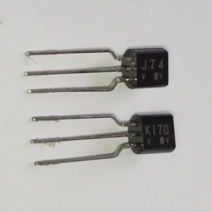 1 par TOSHIBA TO-92 2SJ74-V+2SK170-V J74-V+K170-V 100% Original Original - Imagen 1 de 1