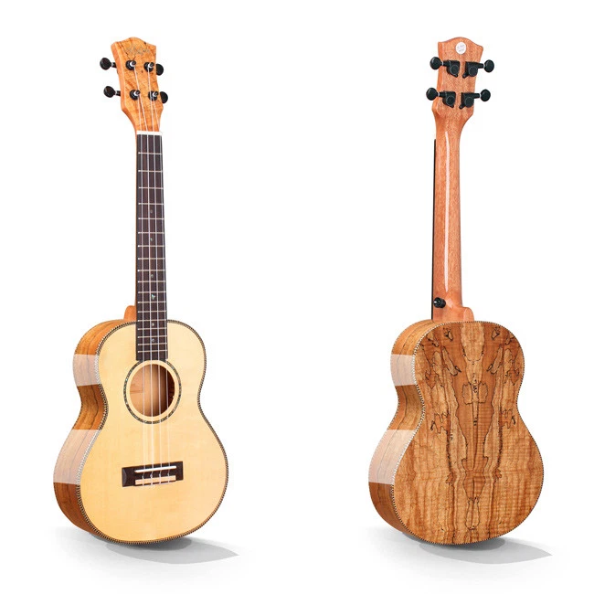 UKULE TENOR DE ABETO/ARCE SÓLIDO COMPLETO (26"") CON BOLSA Foto 1 de 1