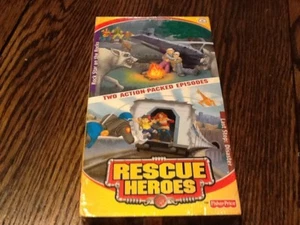 RESCUE HEROES FISHER PRICE NEW VHS ROCK STARS THE ROCKS LAST STOP DISASTER KIDS - Foto 1 di 1